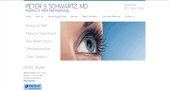 Desktop Screenshot of peterschwartzmd.com